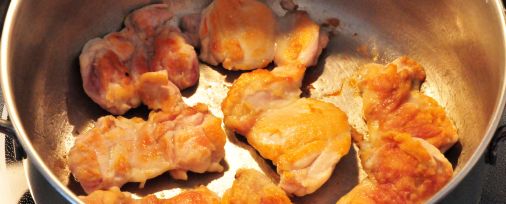 Chicken browning crop