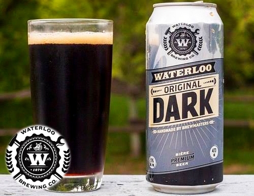 Waterloo Dark Beer w logo